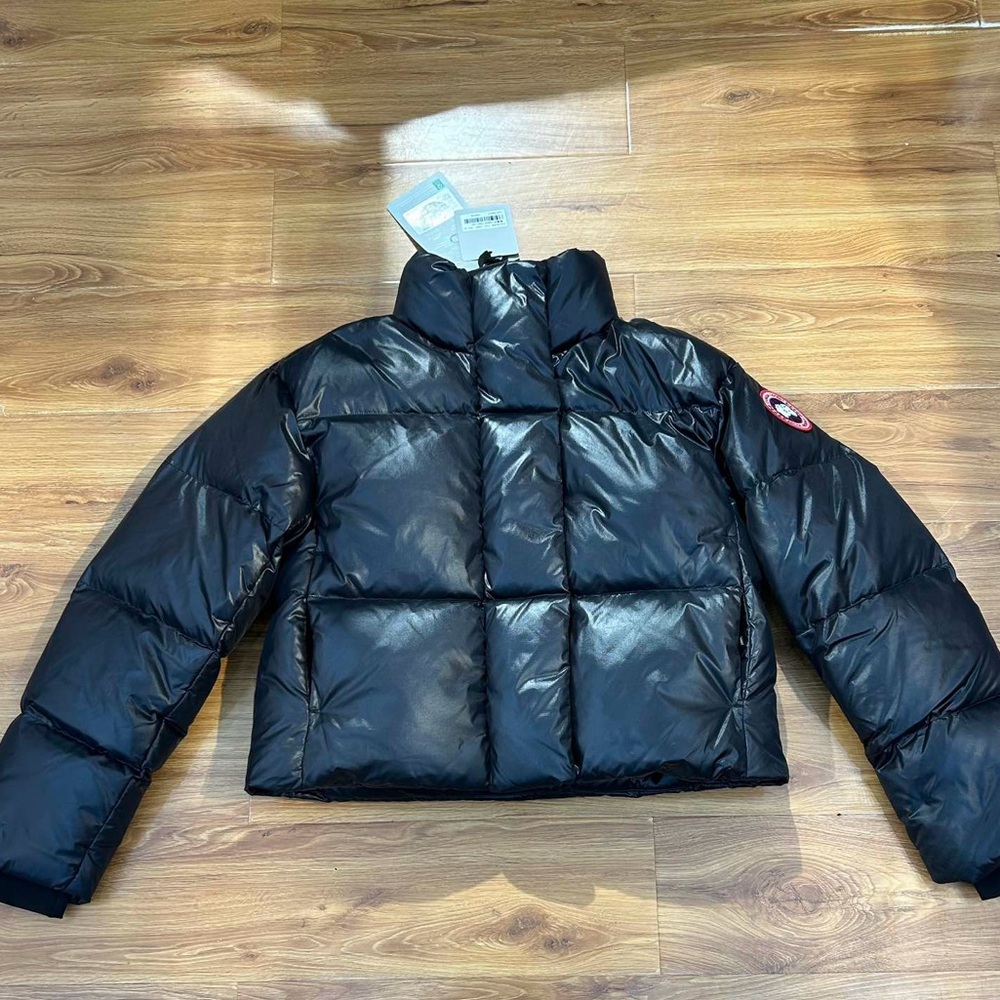 Canada Goose Cypress Cropped Puffer Jacket Black